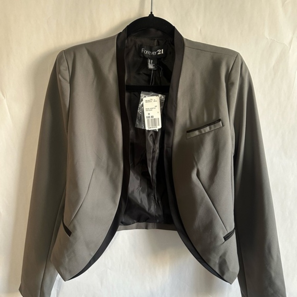 Forever 21 Gray Women's Blazer